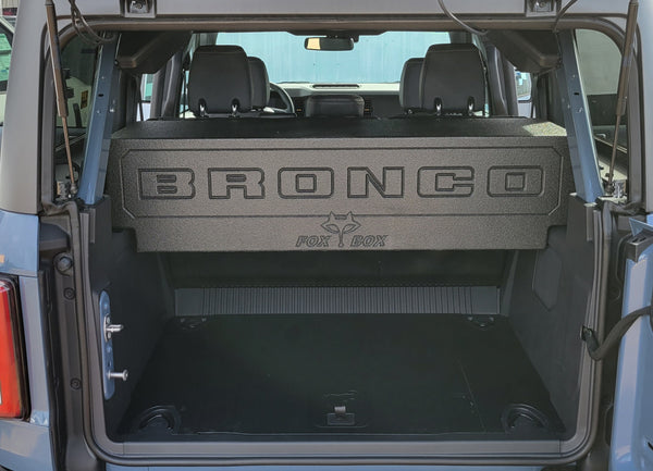 2021+ BRONCO 2-12" VENTED SUB BOX