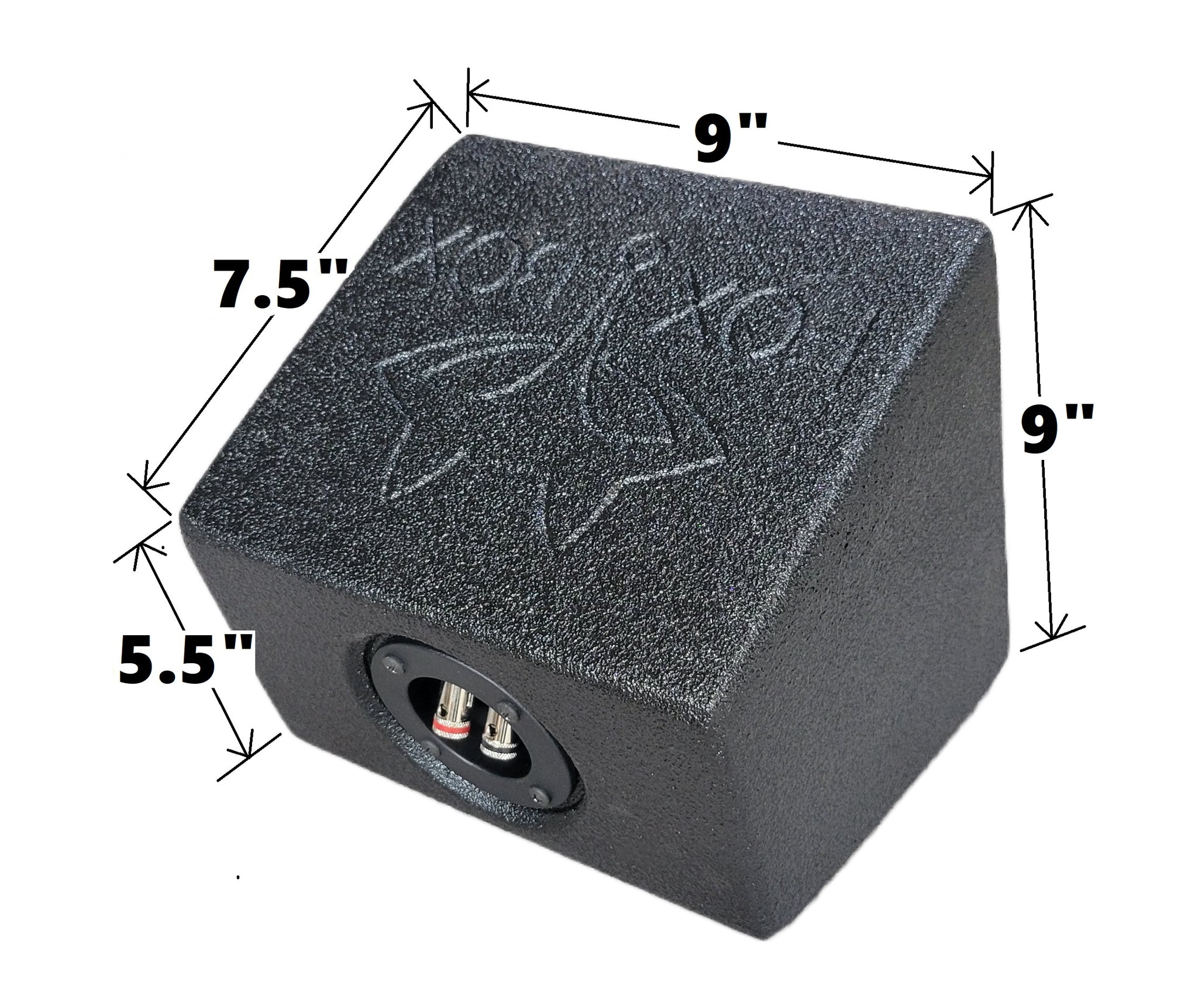 8" WEDGE SPEAKER BOX FOX ACOUSTICS